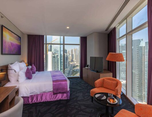 Panoramic view room